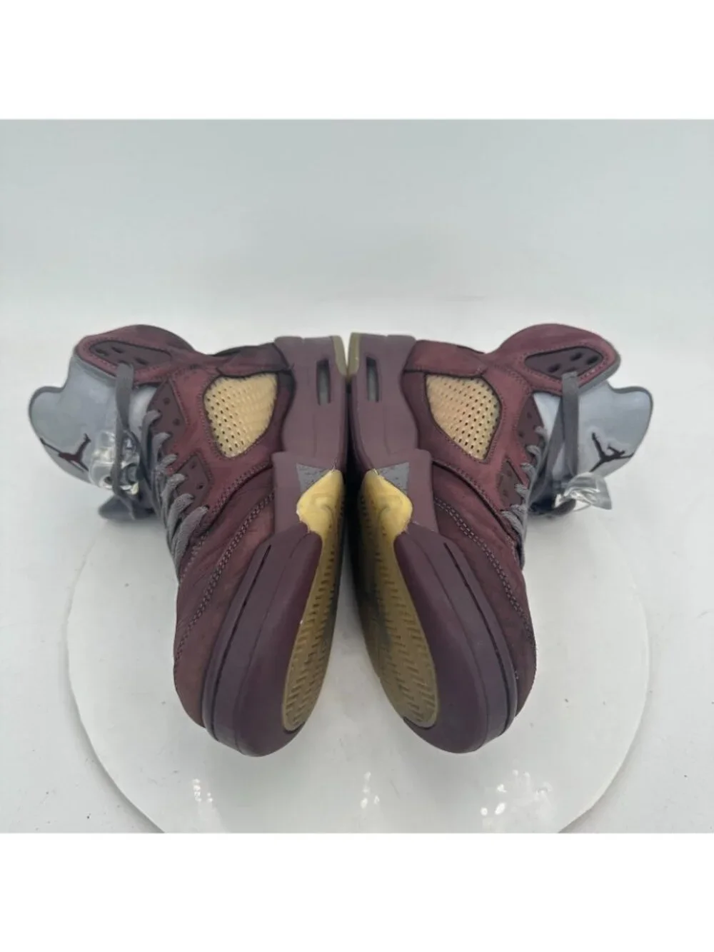 Nike Air Jordan 5 Retro Men Size 9.5 DZ4131-600 Deep Burgundy High Top Shoes